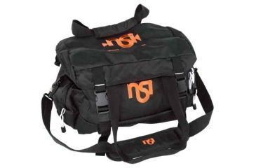 Image of Dkg Trading-inc Dkg Trading Range Bag With Nsi Orange Logo Black Nylon