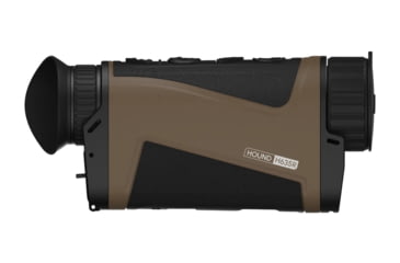 Image of DNT Optics H635R Hound Handheld Thermal Monocular, w/ LRF and Ballistics, Tan/Black, H635R