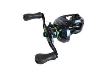 Image of Dobyns Maverick Baitcasting Reel, 8.1:1, 11+1, Left, Black/Green, MV 8.1:1 GRN LH CAST