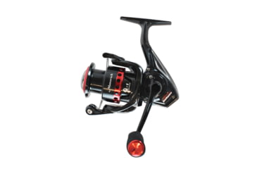 Image of Dobyns Maverick Spinning Reel, 5.2:1, 6+1, Size 2500, Ambidextrous, Black/Red, MV 2500 RED SPIN