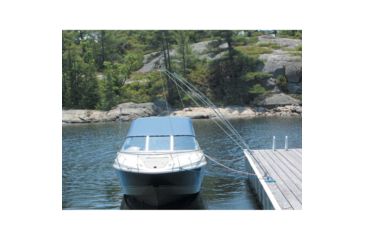 Image of Dock Edge Mooring Whips 2PC 16ft 20,000LBS up to 33ft Premium, 3800-F