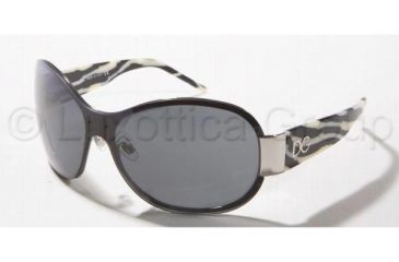 Image of Dolce &amp; Gabbana DG2018 Sunglasses 175/87-0137 - Silver Gray