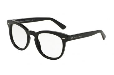 Image of Dolce&amp;Gabbana DG4254 Sunglasses 501/1W-51 - Black Frame, Clear Lenses
