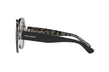 Image of Dolce&amp;Gabbana DG4320F Sunglasses 32036V-56, Light Grey Mirror Grad Silver Lenses