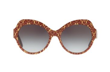 Image of Dolce&amp;Gabbana DG4320F Sunglasses 32068G-56, Grey Gradient Lenses