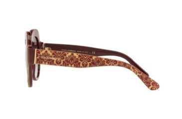 Image of Dolce&amp;Gabbana DG4320F Sunglasses 32068G-56, Grey Gradient Lenses