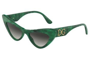Image of Dolce&amp;Gabbana DG4368F Sunglasses 32308G-52 - , Grey Gradient Lenses