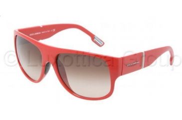 Image of Dolce&amp;Gabbana DG6061 Sunglasses 588/13-5816 - Red Brown Gradient