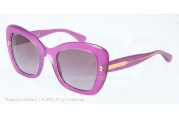 Image of Dolce&amp;Gabbana PEARL DG4205 Sunglasses 27728H-49 - Top Crystal On Pearl Violet Frame, Violet Gradient Lenses