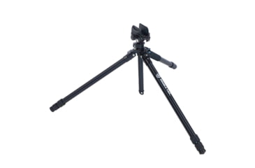 Image of Double Tap Industries Stronghold Lite Aluminum Tripod w/Adjustable Height + Saddle Clamp, Black, 36mm, TRI-A-001A