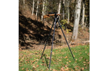 Image of Double Tap Industries Stronghold Lite Aluminum Tripod w/Fixed Saddle Clamp, Black, 36mm, TRI-A-001F