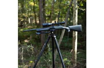 Image of Double Tap Industries Stronghold Lite Aluminum Tripod w/Fixed Saddle Clamp, Black, 36mm, TRI-A-001F