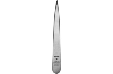 Image of Dovo Slant Tip Tweezers, 3.75in Overall, Satin Stainless Construction, 46351201
