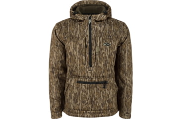 Image of Drake BMF Ultimate Wader 1/4 Zip Hoodie - Men's, Medium, MO OG Shadowgrass, 1410699