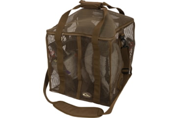 Image of DRAKE DA370004M Decoy Bag Floater 4 Slot Motion Brown Vinyl-Coated Mes DA3700BRN04M