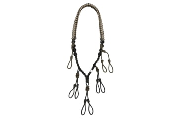Image of DRAKE Callers Lanyard, Polypropylene Adjustable, Black/Olive, DW7150BKO