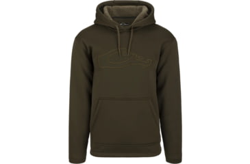 Image of Drake Silencer Hoodie - Men's, Green Timber, Large, 1410971