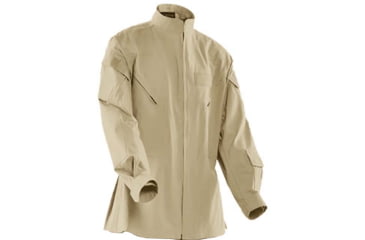 Image of DRIFIRE FORTREX FR 2-Piece Flight Suit Jacket, NAVAIR, Tan, Large, Short, 20000209-KHP1-LS