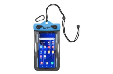 Image of DryPak Cell Phone Case, 4 x 6, Blue, Blue, 1 Year Mfg Warranty, Tpu/Pp, DP-45563
