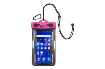 Image of DryPak Cell Phone Case, 4 x 6, Hot Pink, Hot Pink, 1 Year Mfg Warranty, Tpu/Pp, DP-45587