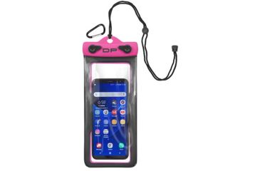 Image of DryPak Cell Phone Case, 4 x 8, Hot Pink, Hot Pink, 1 Year Mfg Warranty, Tpu/Pp, DP-45648