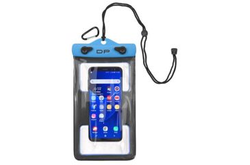 Image of DryPak Cell Phone Case, 5 x 8, Electric Blue, Electric Blue, 1 Year Mfg Warranty, Tpu/Pp, DP-45655