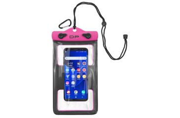 Image of DryPak Cell Phone Case, 5 x 8, Hot Pink, Hot Pink, 1 Year Mfg Warranty, Tpu/Pp, DP-45679