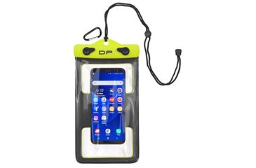 Image of DryPak Cell Phone Case, 5 x 8, Lemon/Lime, Lemon Lime, 1 Year Mfg Warranty, Tpu/Pp, DP-45662