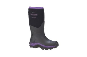 Image of Dryshod Arctic Storm Hi Winter Boot - Women's, Black/Purple, 9 ARS-WH-PP-009
