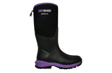 Image of Dryshod Legend MXT Hi Adventure Boot - Womens, Black/Purple, 9, LGX-WH-BKPP-009