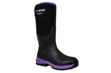Image of USED Dryshod Legend MXT Hi Adventure Boot - Women's, Black/Purple, 8, LGX-WH-BKPP-008, EDEMO1