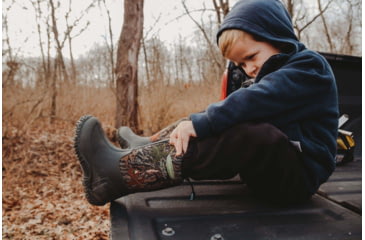 Image of Dryshod Tuffy Sport Boot - Kids, Camo/Timber, 10, TUF-KD-CM-010