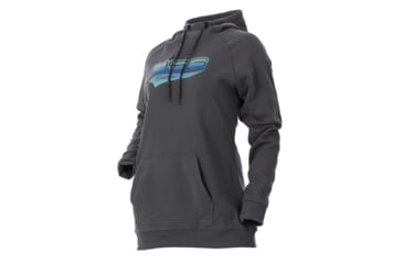 Image of DSG Outerwear Logo Hoodie - Womens, Slate, Small, 526475