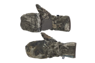 Image of DSG Outerwear Sherpa Fleece Flip Top Mitten - Womens, Mossy Oak Country DNA, Small, 518555