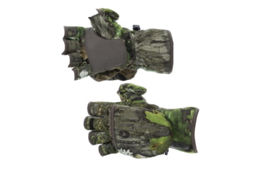 Image of DSG Outerwear Sherpa Fleece Flip Top Mitten - Womens, Mossy Oak Obsession, Extra Large, 518531