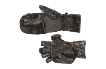 Image of DSG Outerwear Sherpa Fleece Flip Top Mitten - Womens, Realtree Timber, Medium, 518463