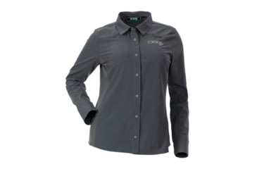 Image of DSG Outerwear Victoria Snap-up Shirt- Womens, Slate, Extra Large, 50100