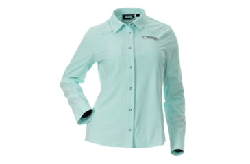 Image of DSG Outerwear Victoria Snap-up Shirt- Womens, Sun Washed Aqua, Medium, 50116