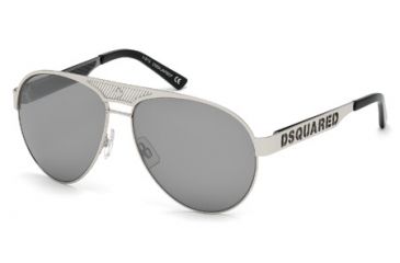 Image of DSquared DQ0138 Sunglasses - Grey Frame Color, Smoke Mirror Lens Color