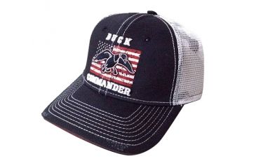 Image of Duck Commander DHNWF Flag Navy/White Hat Mesh One Size Cotton/Poly 10Pk