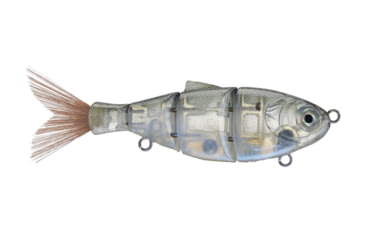 Image of Duckett Fishing BD Shad, Ghost Green Shad, 5 in, BDSHAD5-SS Ghost Green Shad