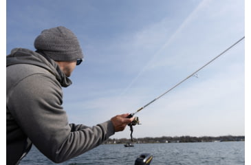 Image of Duckett Fishing Crapple Slayer Lt Mod Fast Spinning Rod, Medium, White, 6 ft 3 in, DFCR63ML-S