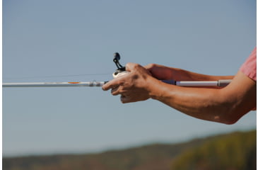 Image of Duckett Fishing Ghost II Fast Spinning Rod, Medium, White, 7 ft, DFGT70M-S