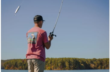 Image of Duckett Fishing Ghost II Fast Spinning Rod, Medium, White, 7 ft, DFGT70M-S