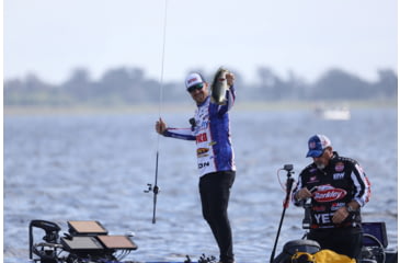 Image of Duckett Fishing Jacob Wheeler Signature Series 2.0 Lt X Fast Spinning Rod, Medium, White/Blue, 6 ft 10 in, DFJWT610ML-S