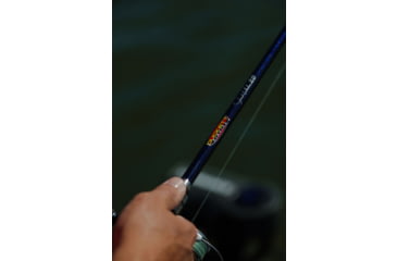 Image of Duckett Fishing Jacob Wheeler Signature Series 2.0 Lt X Fast Spinning Rod, Medium, White/Blue, 6 ft 10 in, DFJWT610ML-S