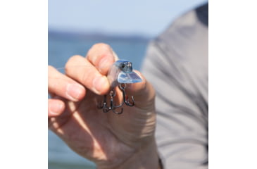 Image of Duckett Fishing Reveal Forward Facing Sonar Jerkbait, 4.5in, 3/4oz, Chrome Shad, DBRJ3/4 CS