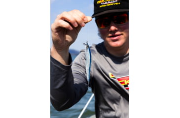 Image of Duckett Fishing Reveal Forward Facing Sonar Jerkbait, 4.5in, 3/4oz, Chrome Shad, DBRJ3/4 CS