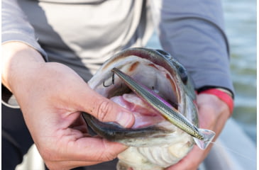 Image of Duckett Fishing Reveal Forward Facing Sonar Jerkbait, 4.5in, 3/4oz, Chrome Shad, DBRJ3/4 CS