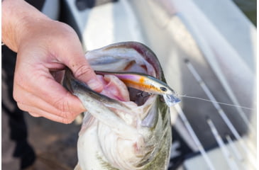 Image of Duckett Fishing Reveal Forward Facing Sonar Jerkbait, 4.5in, 3/4oz, Chrome Shad, DBRJ3/4 CS